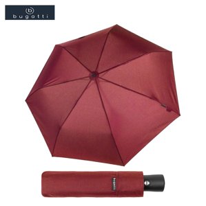 Buddy Duo claret berry - plně automatický skládací deštník 744363004BU tmavě červený