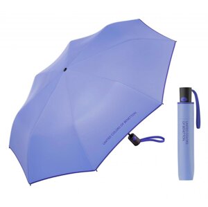Vystřelovací skládací deštník Benetton Mini AC sweet levander 56683