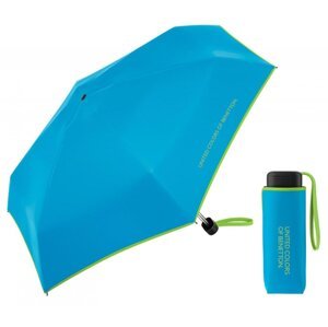 Růžový deštník Ultra Mini flat Malibu blue 56480 modrý