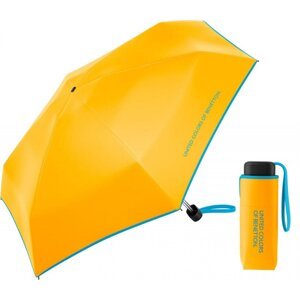 Malý skládací dámský deštník Ultra mini flat spectra yellow 56479 žlutý