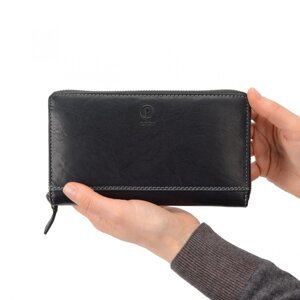 Dámská kožená peněženka 5213 černá