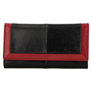 Dámská peněženka 4228 černá a červená