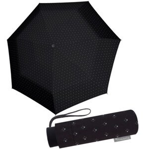 Malý dámský skládací deštník Tambrella Mini Minimals black 710565MT02