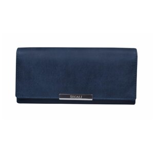 Dámská kožená peněženka SG-7066 tmavě modrá