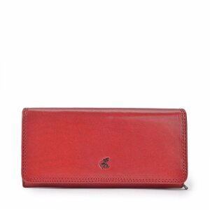 Dámská kožená červená peněženka 4467 KOMODO RED