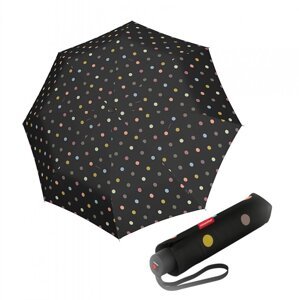Dámský skládací lehký deštník Umbrella Pocket Classic Dots RS7009