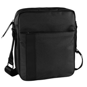 Pánská taška na tablet Bugatti Domani Crossbody Bag L šedo/černá 49585913