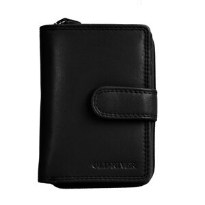 Dámská kožená peněženka FL-456 černá