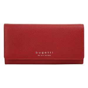 Dámská kožená dlouhá peněženka Linda 49367716 červená