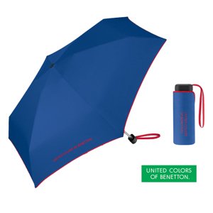 Dámský skládací deštník Ultra mini flat blue 56402 tmavě modrý