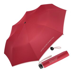 Deštník skládací Super Mini virtual pink 56287 červeno/růžový